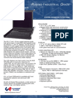 CCI-17 / -19 Industrial Grade LCD Keyboard Drawer Datasheet