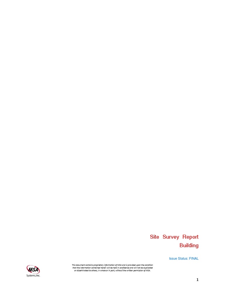 Wireless Site Survey | PDF | Wireless Access Point | Wireless