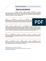 February 2014 Sports and Games
