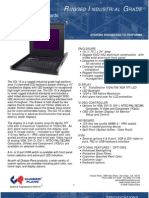 CCI-15 Rugged Industrial 15-Inch LED Backlight LCD Keyboard Drawer Datasheet