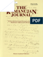 The Ramanujan Journal Vol.06, No.4, December 2002