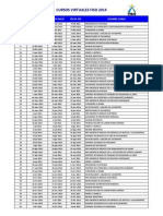 Cursos Virtuales Fiso 2014