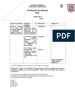 Evaluación de Historia Guerra Fria Formato b