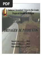 Drenagem de Pavimentos