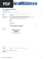 Livro - Técnicas de Construção