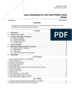 Design and Layout Guidelines For The CDCVF2505 Clock Driver: Kal Mustafa Bus Solutions