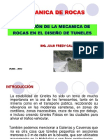 Aplicación de Mec. de Rocas en Diseño de Tuneles