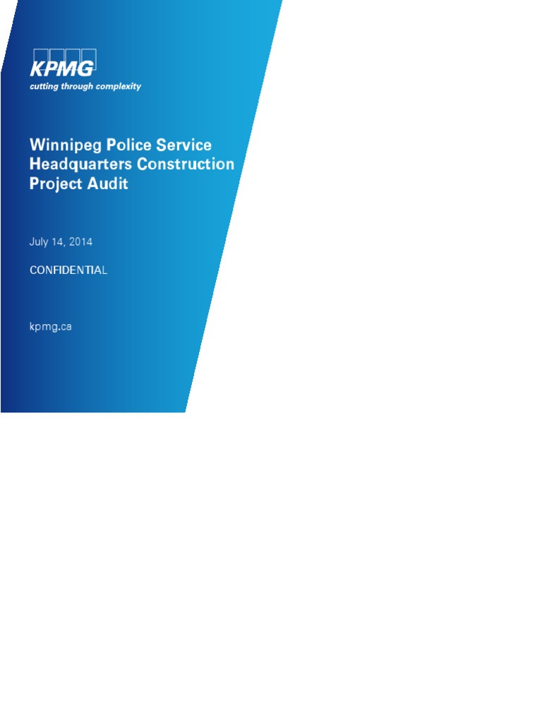 WPS HQ Construction Project Audit Report | PDF | Project Management ...