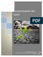 Contaminación del suelo: Impactos y causas