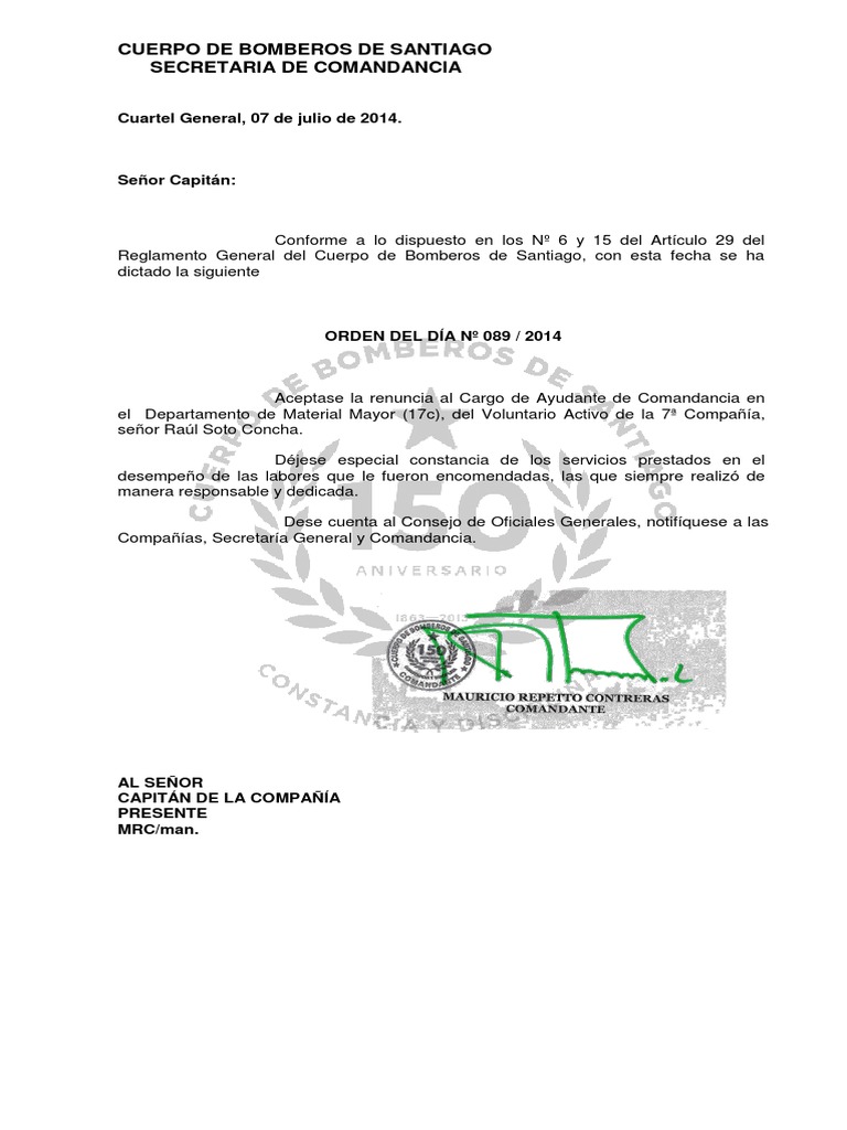 2014-089 Renuncia Ayudante 17C | PDF