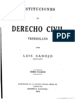 Instituciones de Derecho Civil - Tomo IV - Luis Sanojo