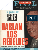 (1969) André Gunder Frank. Visión Marxista de La Historia Chilena (Punto Final N° 79, 20 de Mayo, Págs. 20-21)