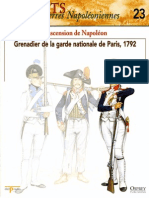 Osprey Delprado - Soldats Des Guerres Napoleoniennes - 023 - L'Ascension de Napoleon - Grenadier de La Garde Nationale de Paris 1792 - by Jinox