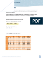 Frecuencias: Actividad 4: Medidas de Tendencia Central. Recorrido