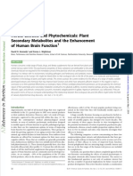 Herbal Extracts and Phytochemicals PlantSecondary Metabolites and The Enhancementof Human Brain Function