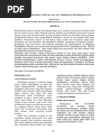 Download Jurnal Ilmiah - Pengaruh Pencemaran Minyak Di Laut Terhadap Ekosistem Laut by EndoGutierrez SN234049425 doc pdf