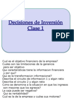 Inversión Clase 1