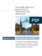 Provincia de Mendoza Informe Salud