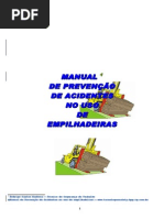 Manual de Prevenção de Acidentes Empilhadeiras
