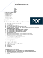 Atividades psicomotoras para crianças