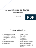 La Contribuci - Ã N de Keynes BY AXEL 1ra Clase