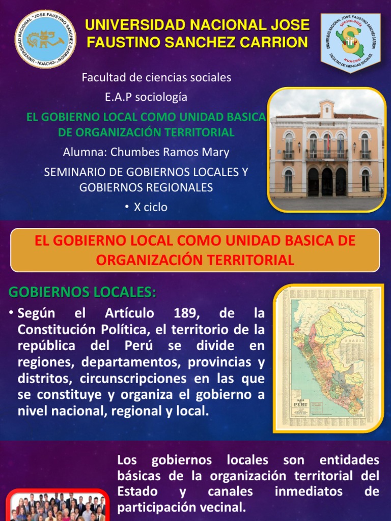 Gobiernos Locales (Diapositivas) | PDF | Gobierno local | Alcalde