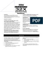 SEGA 32X Manual