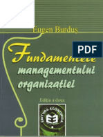 Burduş, E. - Fundamentele Manag. Organizaţiei