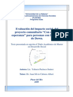 Evaluación Del Impacto Social Del Proyecto... Yelineis Pacheco