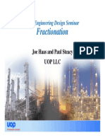 UOP Engineering Design - Fractionation PDF