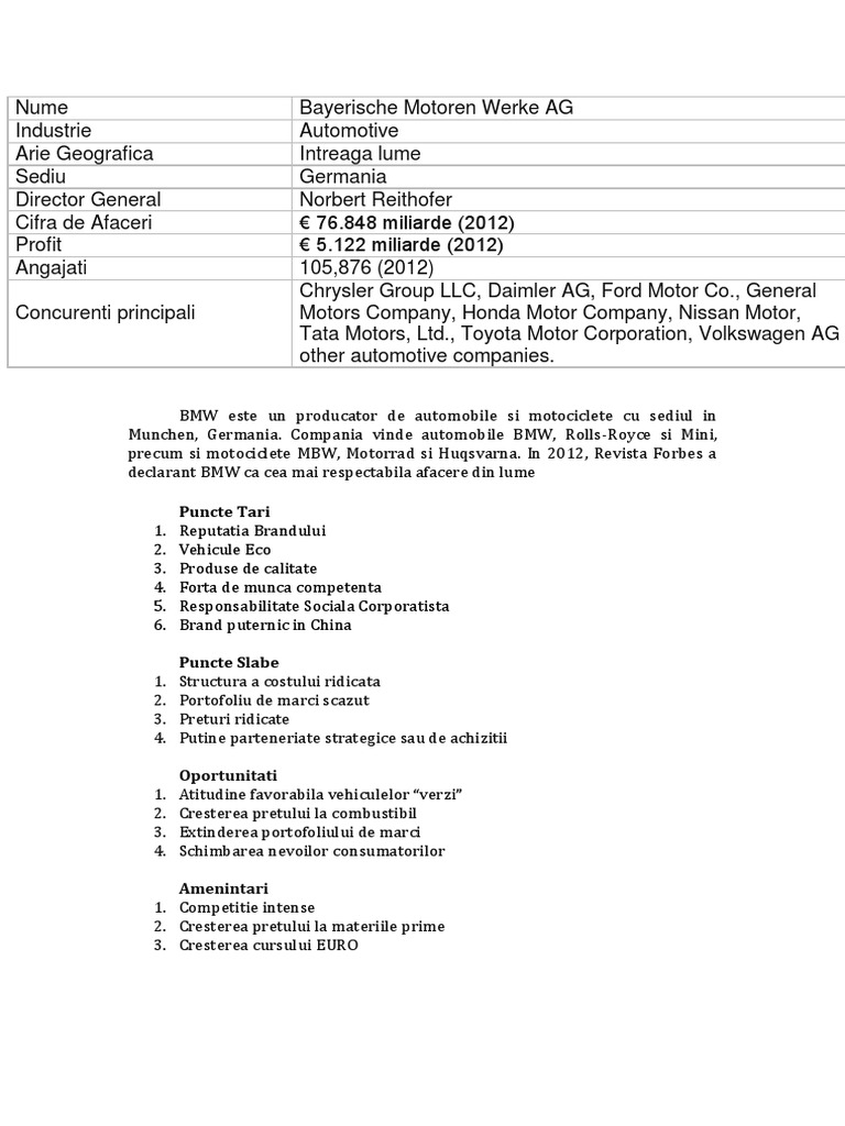 BMW | PDF