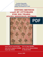 Accounting Method Used by Ottomans For 500 Years - Stairs (Merdiban) Method