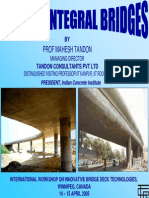Recent Integral Bridges