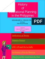 Educational Planning 
