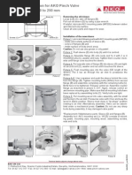 Assembly Instructions for VF Pinch Valves 100 250mm