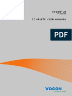 Vacon 10 User Manual DPD00717E1 EN PDF