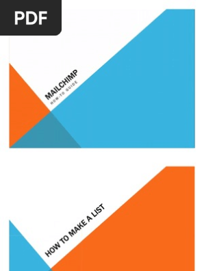 MailChimp How-To Guide