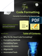 Code Formatting