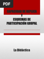 Capacidad de Replica