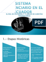 Sistema Penitenciario en El Ecuador Dr. Marco Noriega