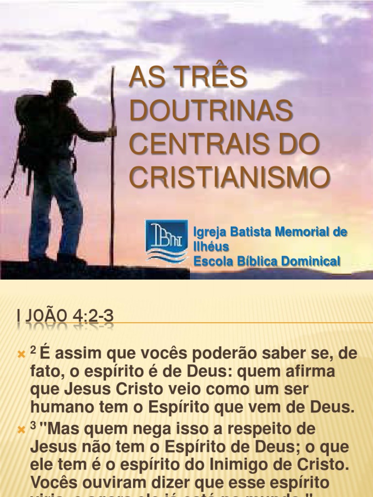 As Três Doutrinas Centrais Do Cristianismo | PDF | Ressurreição de ...
