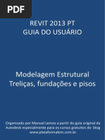 Revit 2013 PT Modelagem Estrutural Treliças Fundações Pisos