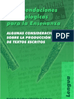 Producción Textos Escritos