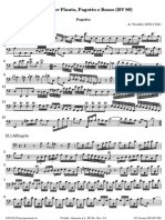 Vivaldi Suonata A 2 RV 86 Fagotto 0