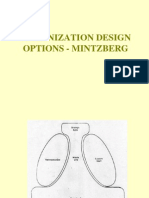 Organization Design Options - Mintzberg