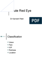 Acute Red Eye: DR Karnesh Patel