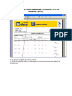 Exportarlistadodelista de Hierros PDF