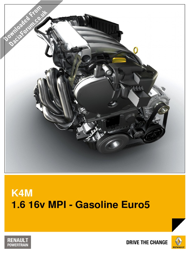 Renault K4M 1.6 16V Engine Specs | PDF