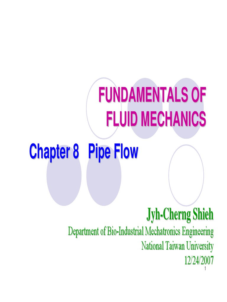 Fundamental of Fluid Mechanic | PDF | Reynolds Number | Turbulence