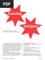 Download Evaluating Intelligence by Kristan J Wheaton SN2341235 doc pdf